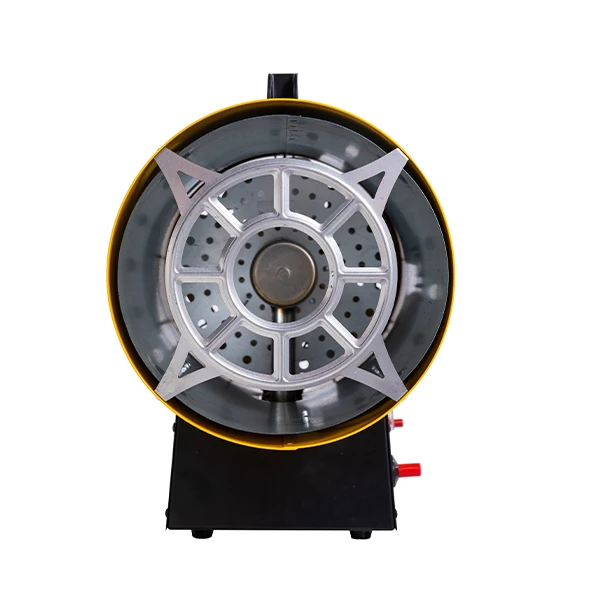 30KW عرض مزدوج كفاءة عالية المتانة الصناعية غاز البترول المسال البروبان البيوتان سخان الهواء لمزارع الخضروات والزراعة #3