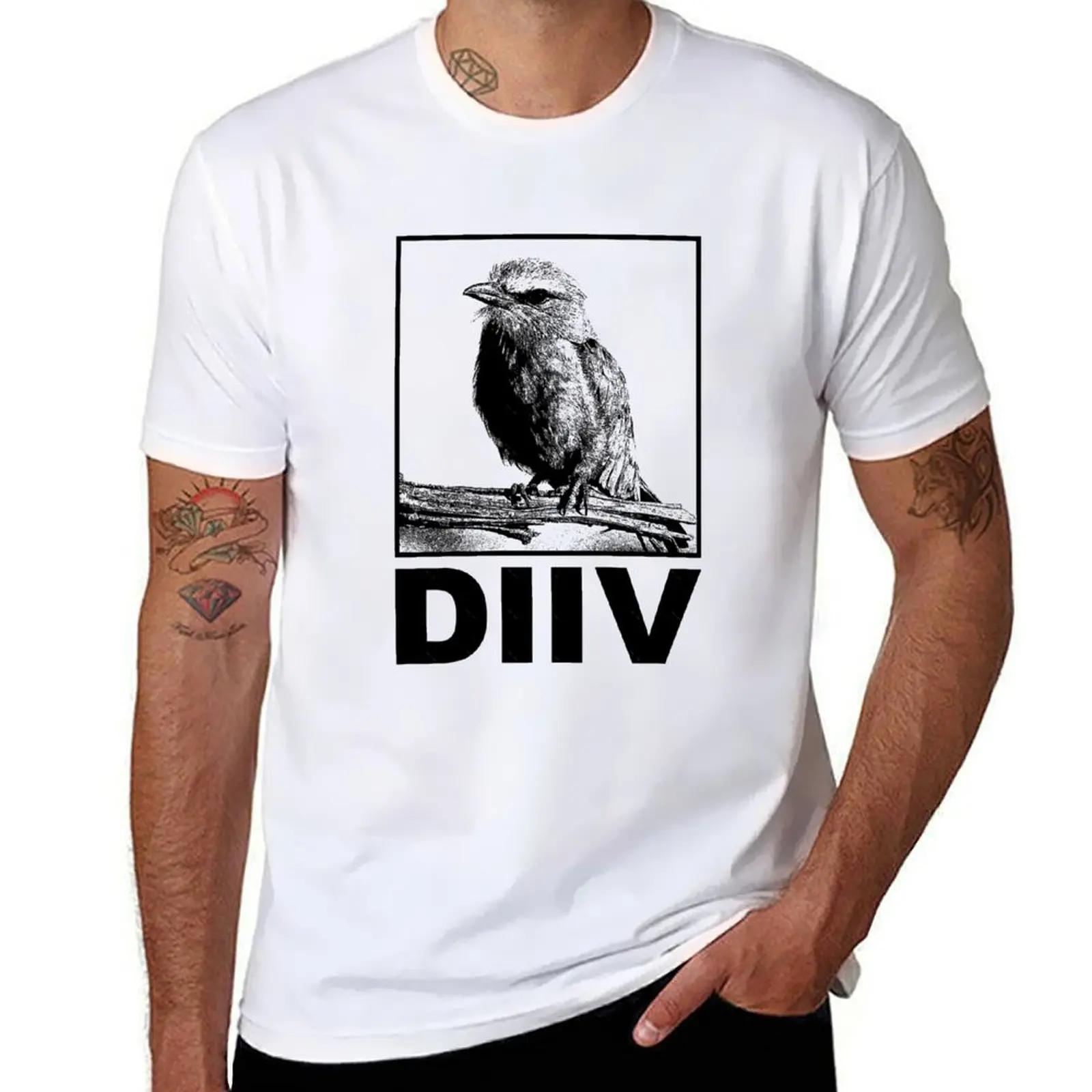

DIIV Tribute Artwerk T-Shirt t shirts for man graphic tees man t shirt graphic anime tshirt T-Shirt