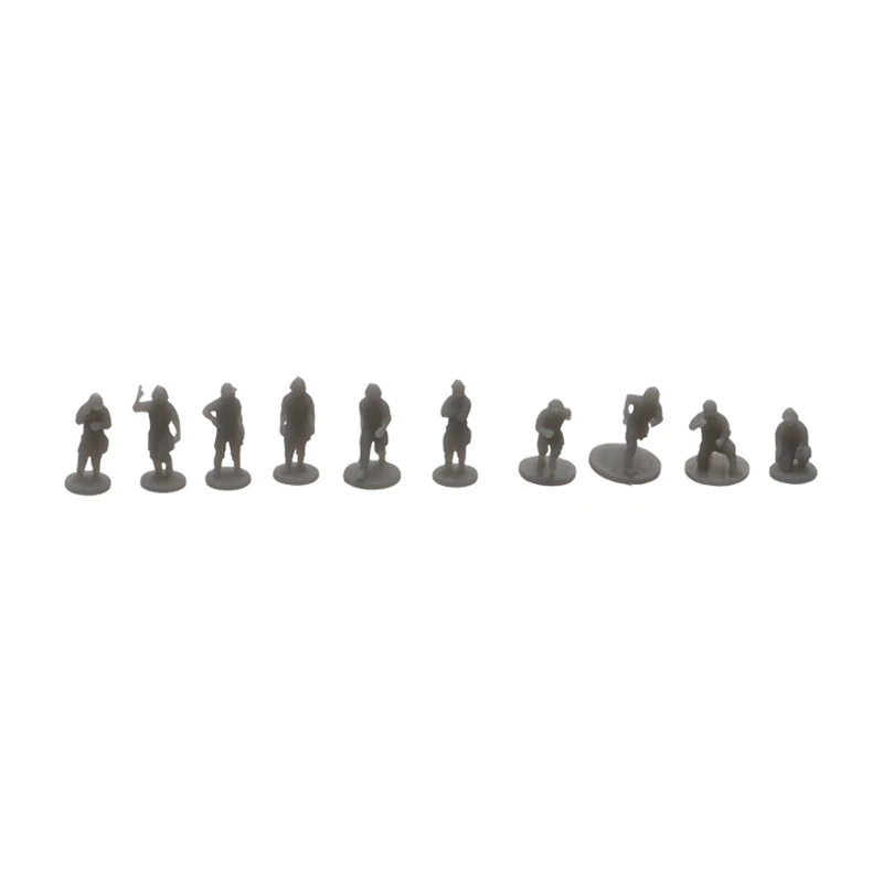 

1Set Base Ground Crew Models 1/700 1/350 Scale Miniature Figures Soldier Doll Toys Resin Parts for Ship Military Scene Display