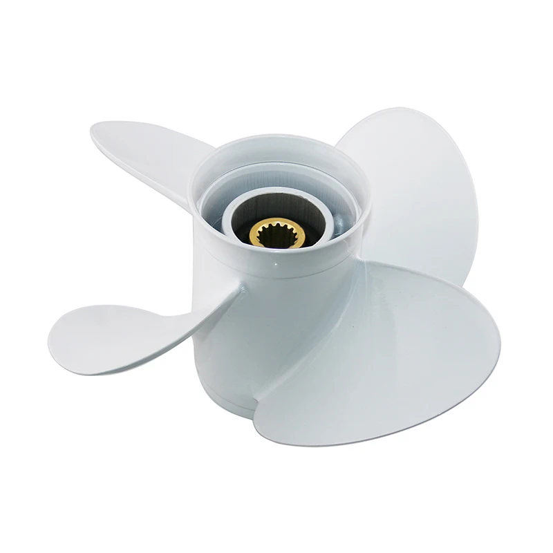 

Boat Aluminum Propeller For Yamaha Outboard Motor 150-300HP 15x15 15 Tooth Spline Engine Part 4 Blades RH 4.75" Gearcase