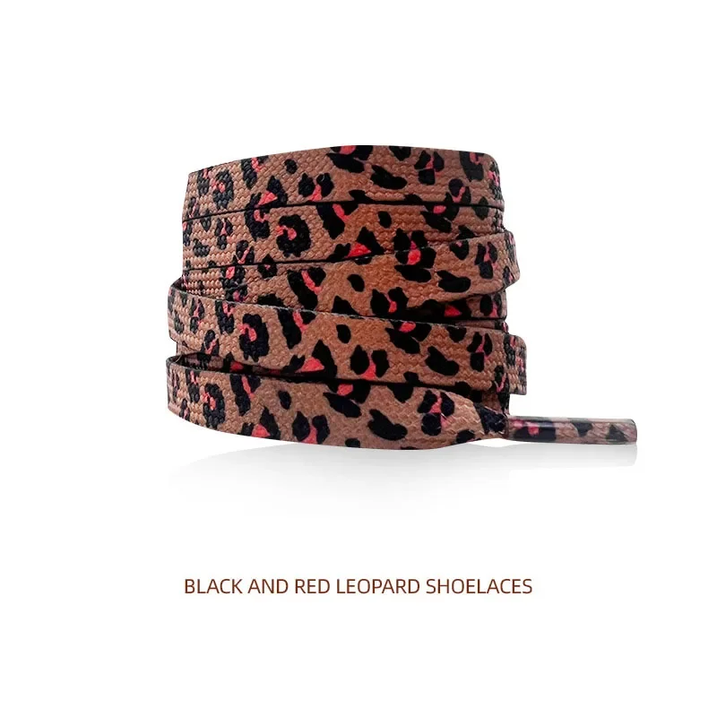1 Paar Schuhbänder mit Tiermotiv, flache Schnürsenkel für Sneaker, Tiger-/Schlangen-/Leopardenmuster, geeignet für Schuhe mit einer Länge von 120/140/160 cm. – Detail 14