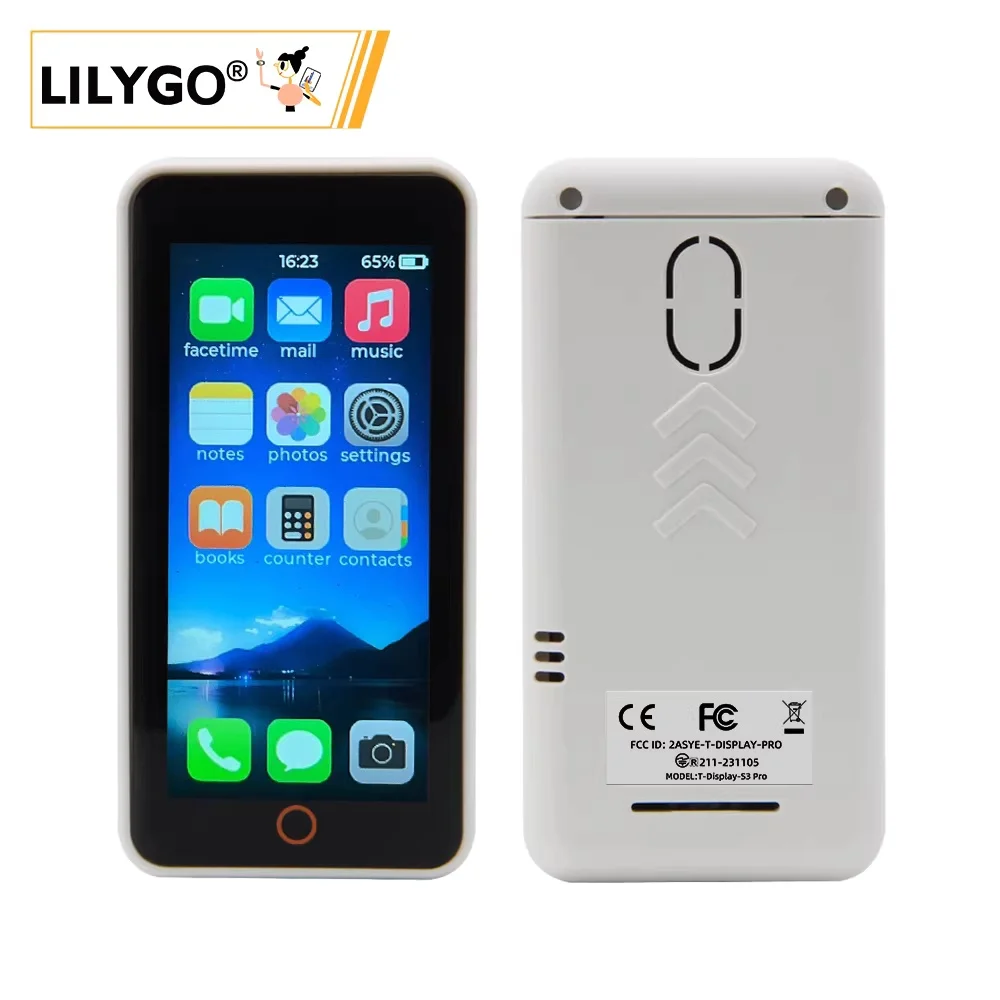 LILYGO® T-Display-S3-Pro ESP32-S3 Touch 2.33 Inch LCD Development Board Module WiFi Bluetooth Module