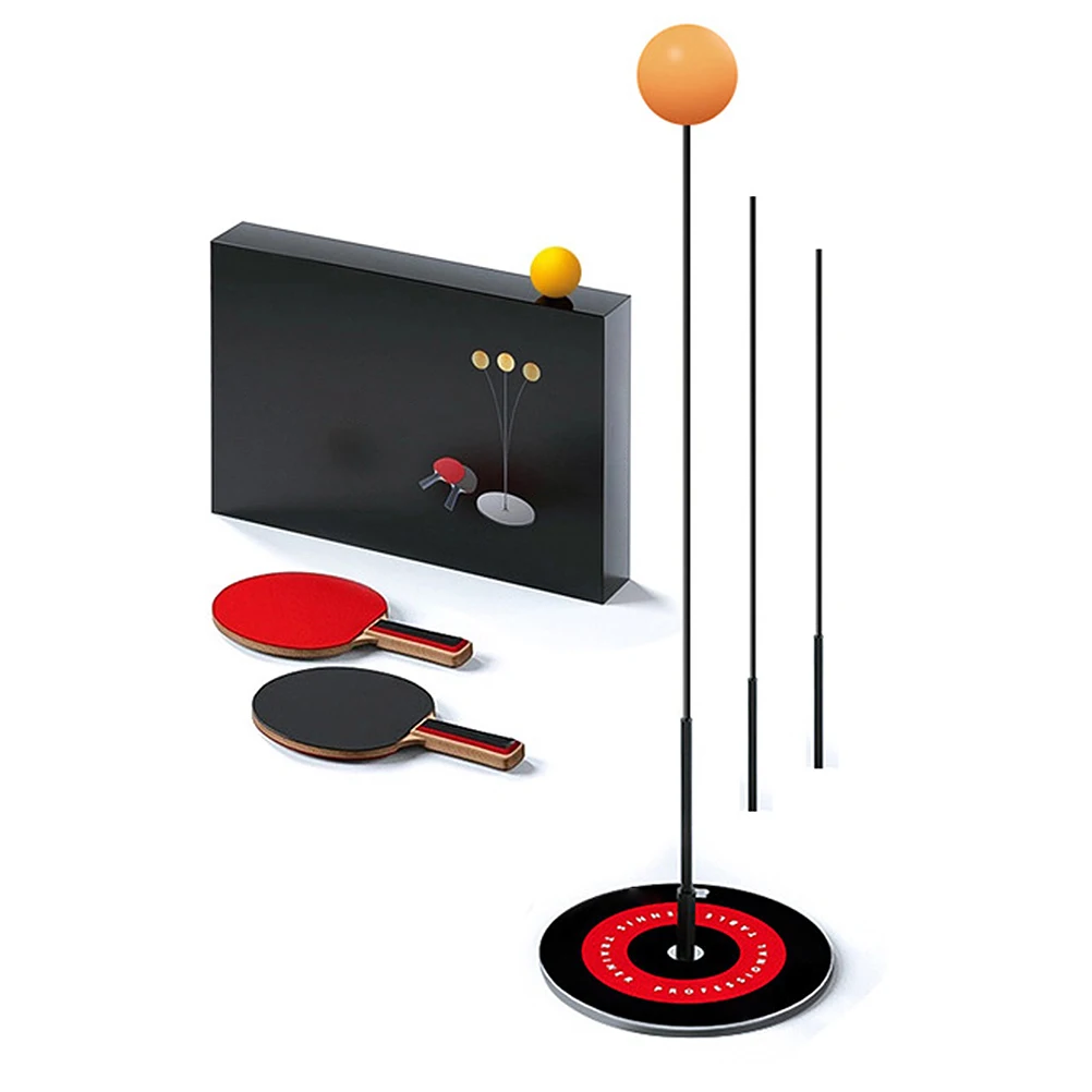 

1 set Table Tennis Training Racket Set Pong Trainer Eco Friendly for Beginners Practice Rotation Skill