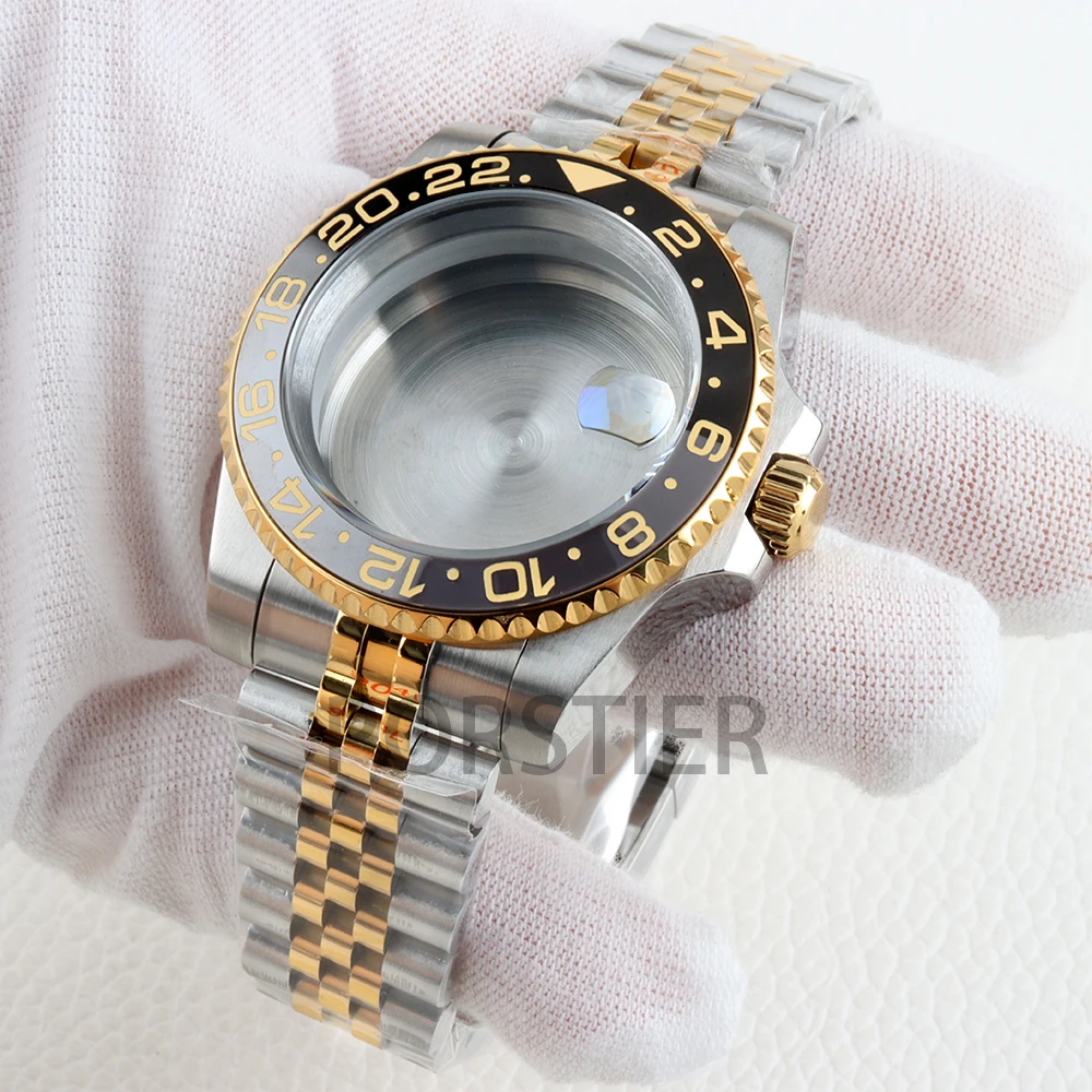 Złoto Srebro 40mm Szafirowe Sz – Solid Stainless Steel Watch Bracelet Jubilee recenzja i cena