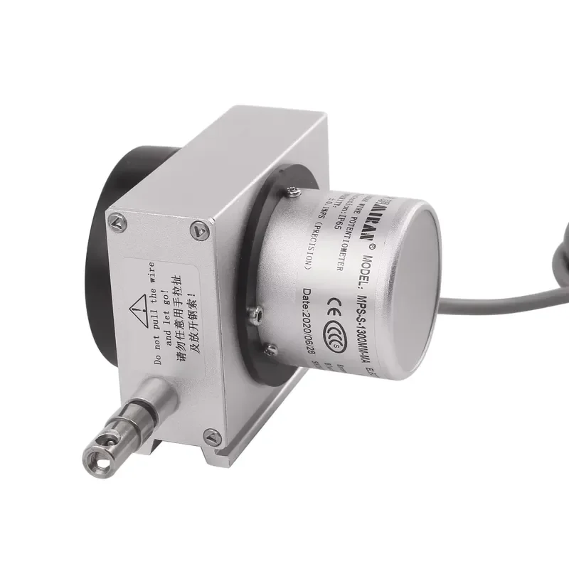 for Miran MPS Industrial Linear Displacement Transducer for Hydraulic Cylinders 1200mm Stroke Incremental Pulse Output