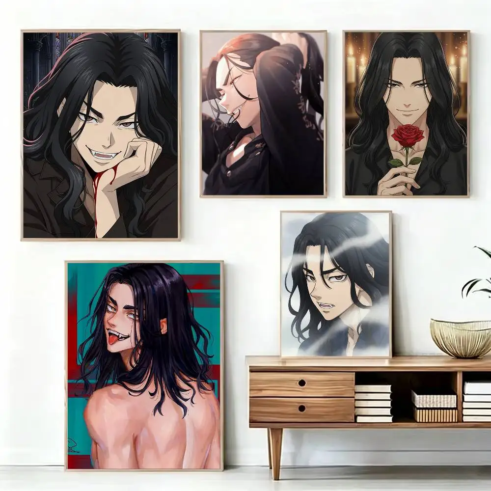 

K-Keisuke B-Baji Poster Waterproof Wall Art Sticker For Bar Living Room Vintage Decor High Quality Print Gift