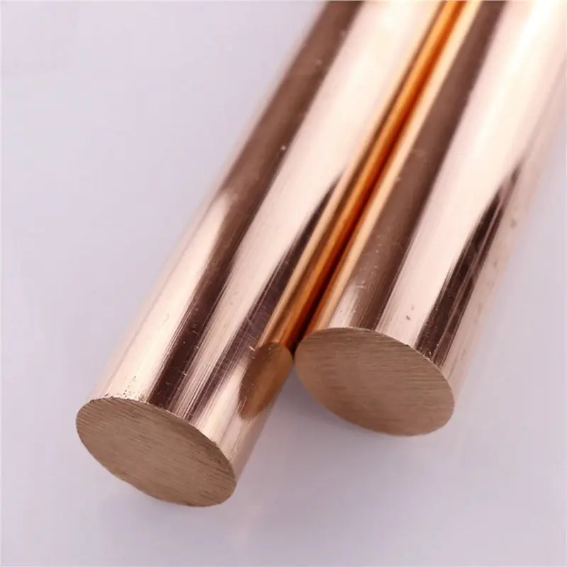 【NOW SAVE】10Pcs Copper Rod - Round Rods Of Pure Metals Ø 8 X 100 Mm For Comparative Investigation Of Material Properties