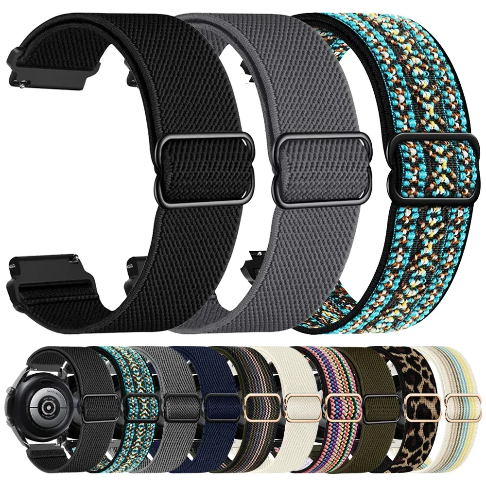 20 mm 22 mm verstellbare geflochtene Uhrenarmbänder für SUUNTO Ocean/VERTICAL elastisches Armband 5 9 PEAK PRO/DLC/RACE/3 Fitness-Ersatzarmband