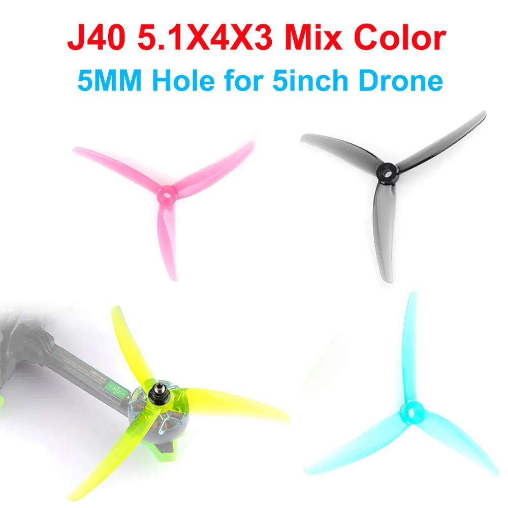 

2 Pairs HQ Juicy HQProp J40 5.1X4X3 (2CW+2CCW)-Poly Carbonate