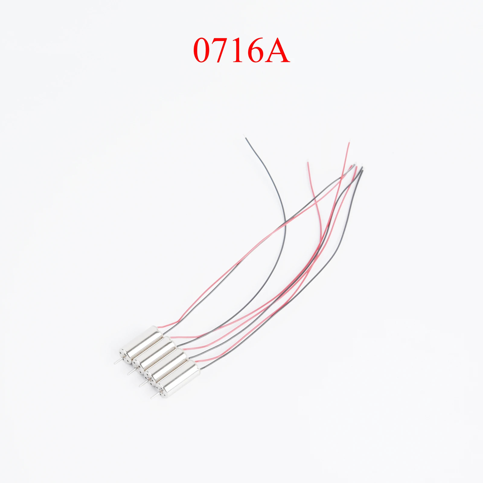 100PCS DC 3V-3.7V Mini Coreless Motor 0716 A+B Kit 60500RPM Micro Motor For DIY Aircraft RC Drone Quadcopter Engine Accessories