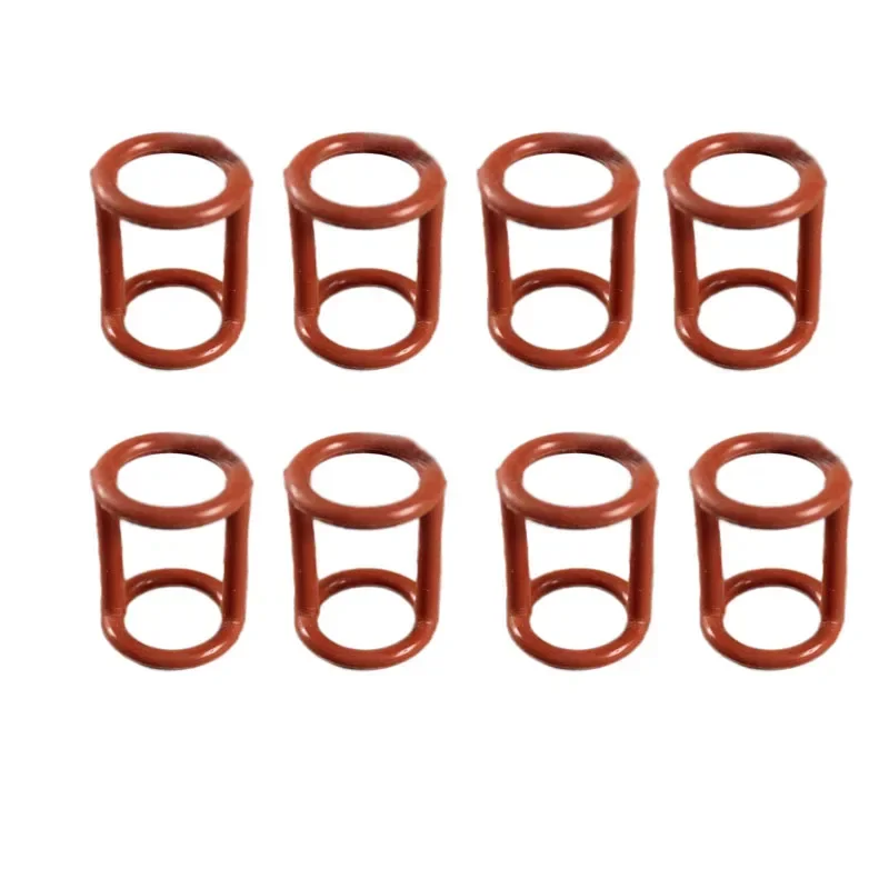 

8Pcs H Seal Rings Parts for Soft Ice Cream Machines Beater Rod H-shaped Sealing Ring Accessories
