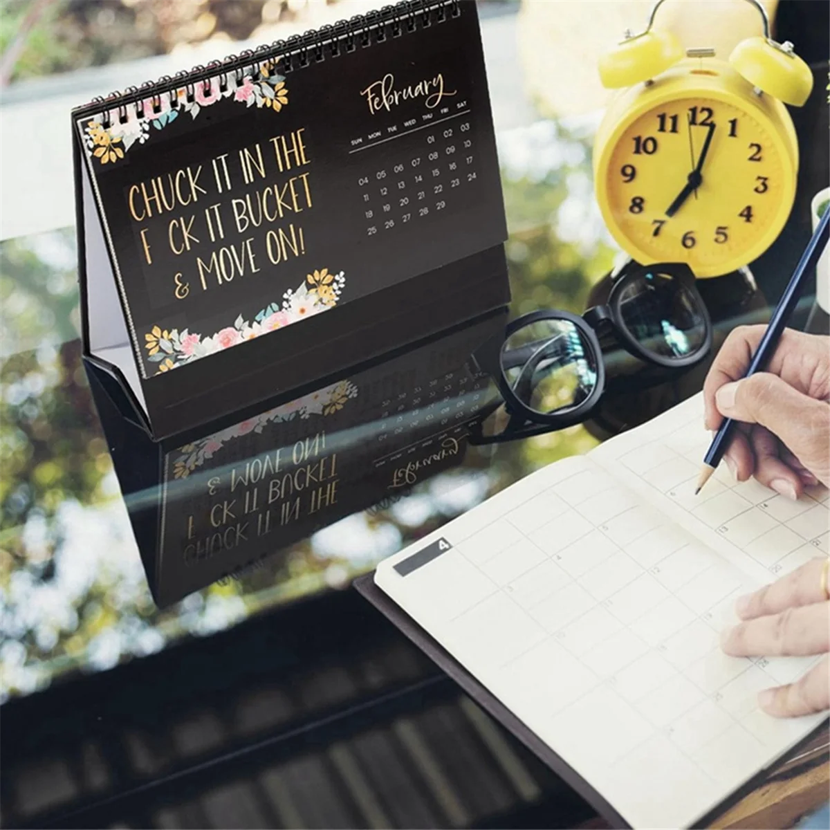 Gfc-Desk Calendar 2024 Calendar for Tired-Ass Women Fu-Ck It 2024 Calendar Sweary Calendar Planner A