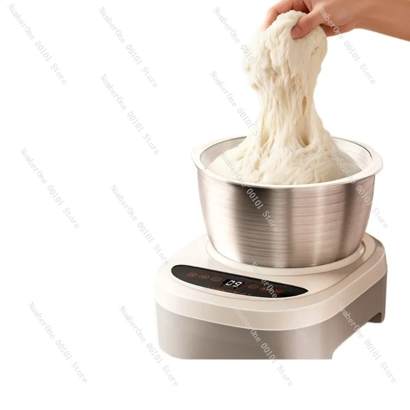 Home Kitchen Automatic Dough Kneading Machine Compact Stand Mixer Household Bread Dough Maker Fermentation Cooking Food