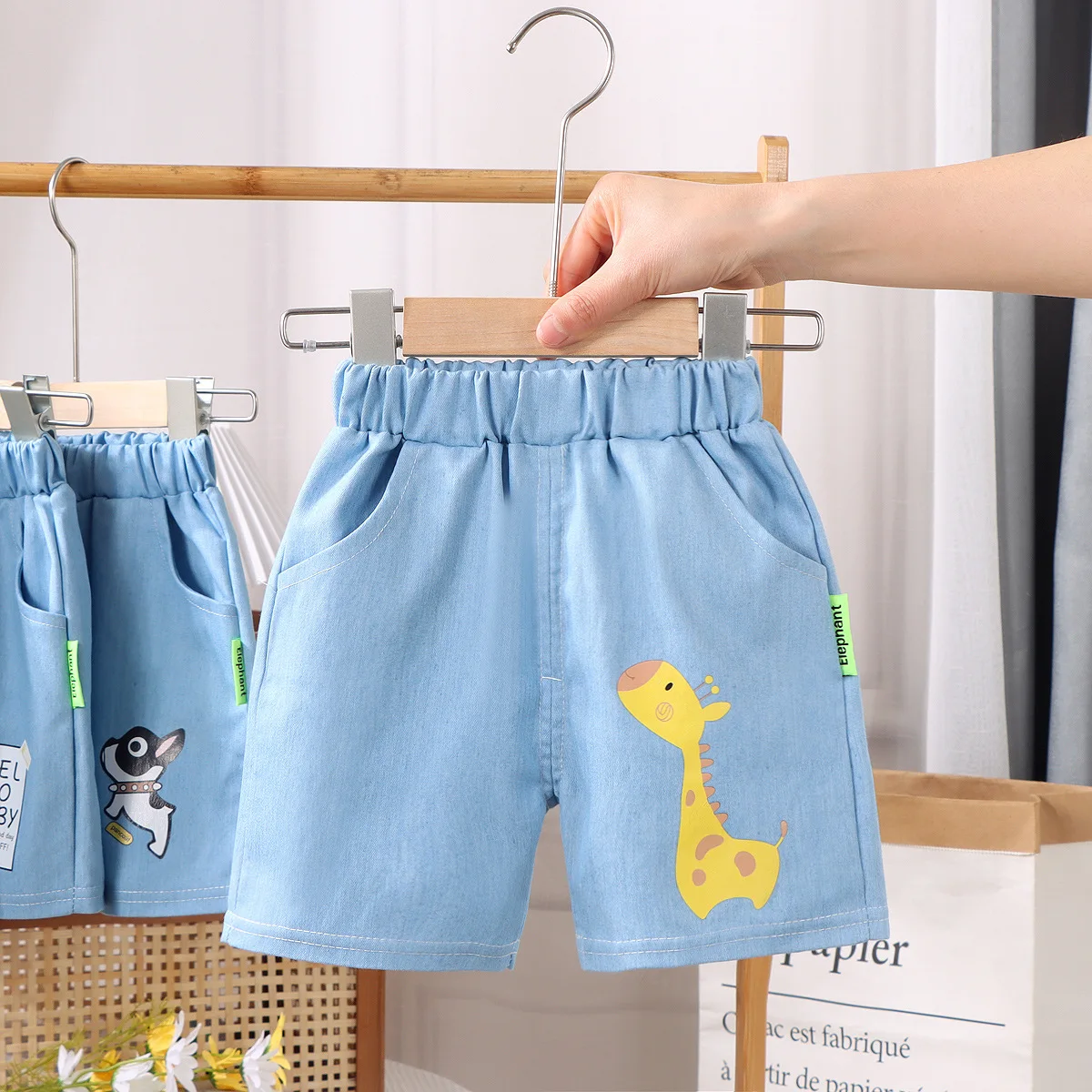 New Summer Baby Girls Clothes Fashion Children Boys Casual Shorts Toddler Sports Letter Costume Infant Clothing Kids Sportswear