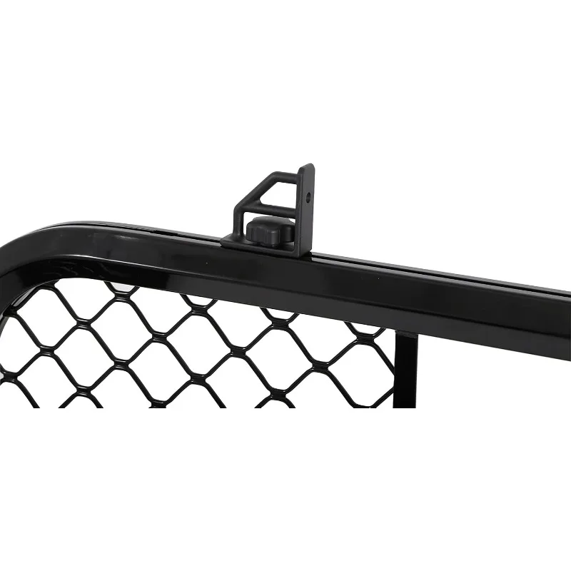 DZ95050RB Gloss Black Aluminum Mesh Cab Rack，home.