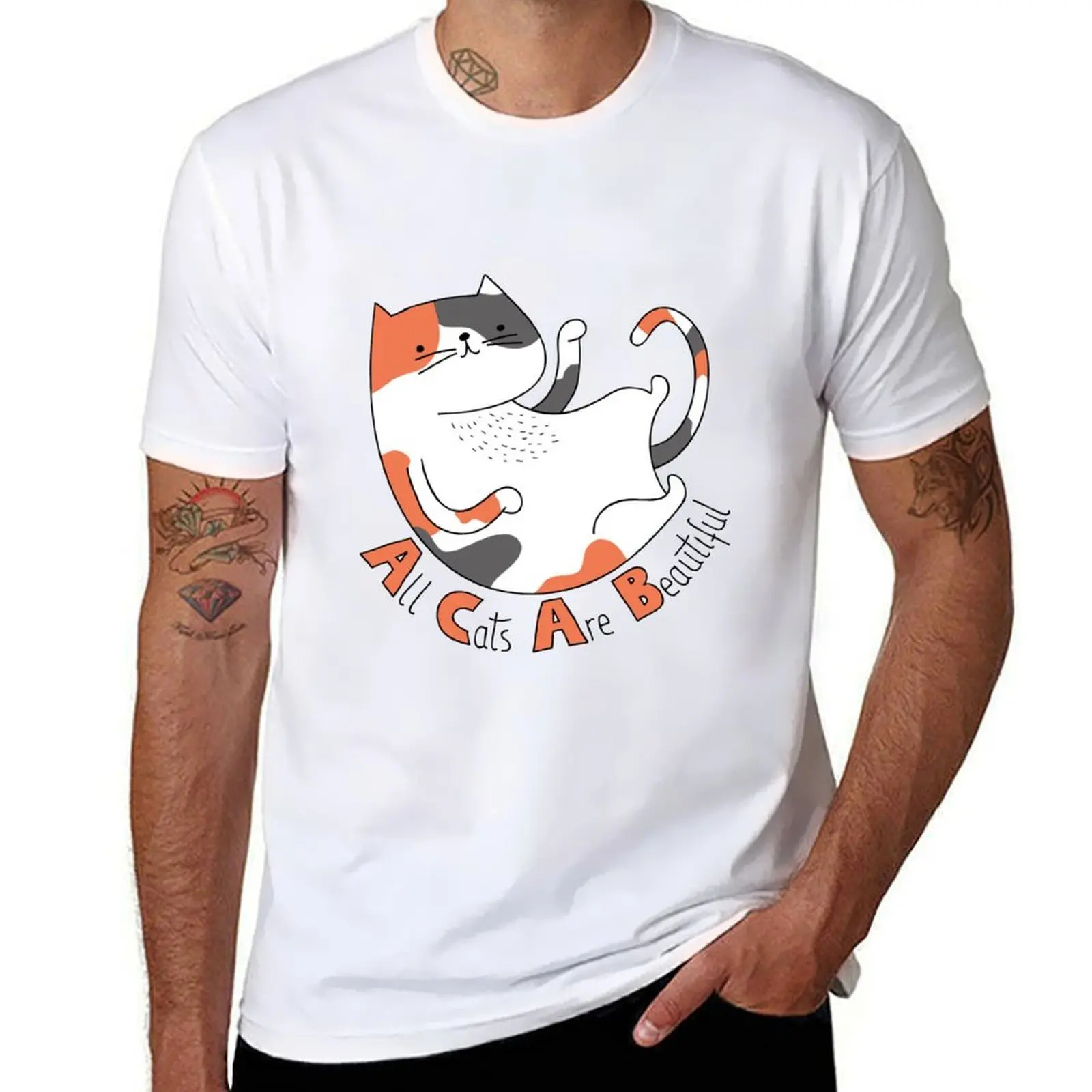 

All Cats Are Beautiful T-Shirt t shirt for man man t shirt cotton T-Shirt