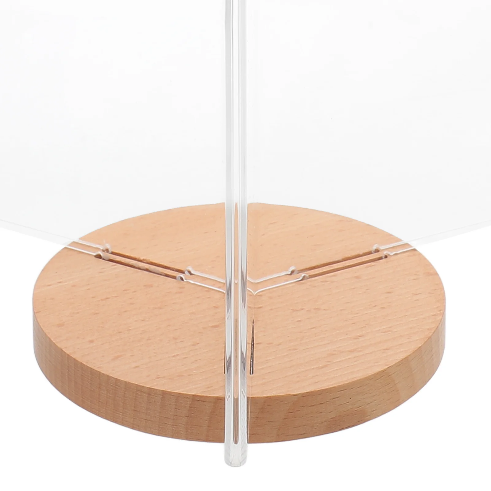 

1pc Multi-Side Acrylic Menu Holder Rotatable Stand Display Sign Price Holder For Restaurant Wedding Reception Trade Show