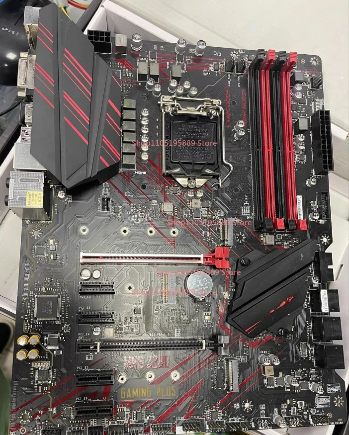 

For MSI MPG Z390 GAMING PLUS Z390 ATX LGA1151 Dual M.2 E-sports Main Board
