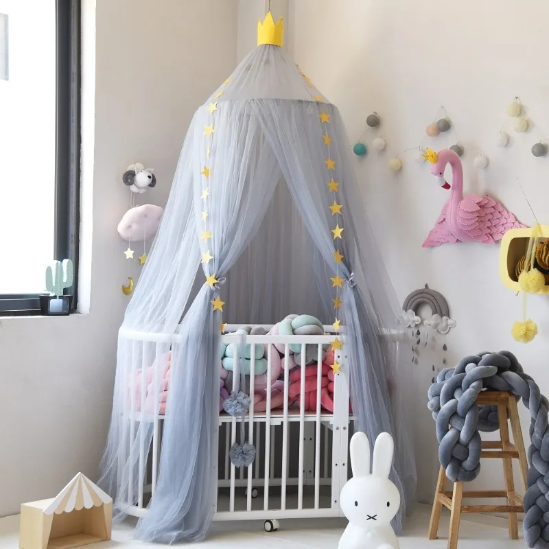 Bed mosquito net, tide summer court wind, bed mantle free installation, mosquito cover