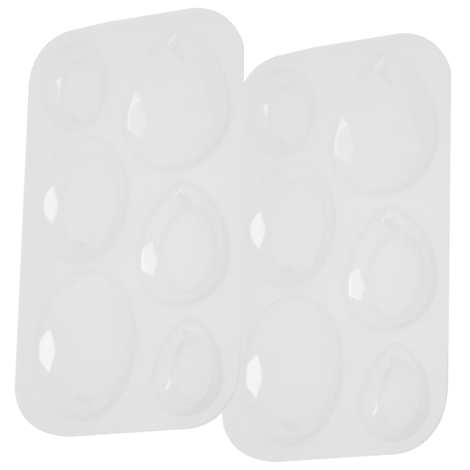 

2pcs Necklace Pendant Silicone Molds for Earrings Jewelry Making Kit Water Drop Shaped Flexible Durable Reusable
