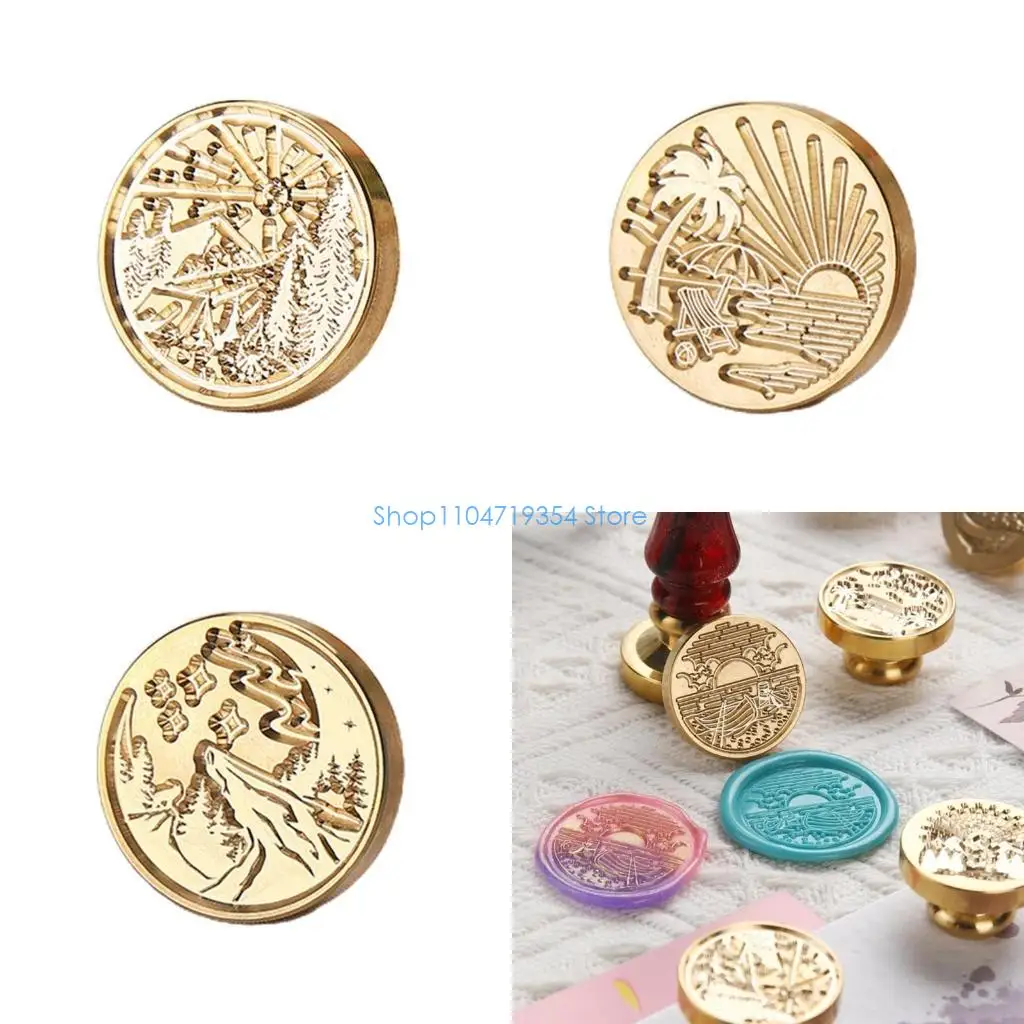 

0XLD 25 мм круглая металлическая печать для украшения журнала 25 мм круглая печатная головка