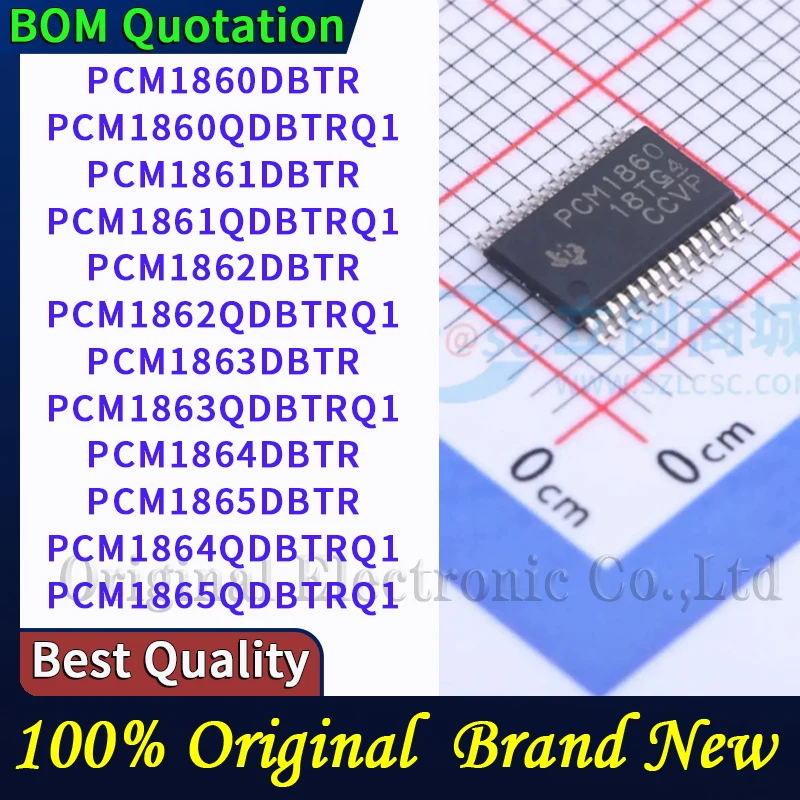 PCM1860DBTR PCM1860QDBTRQ1 PCM1861DBTR PCM1861QDBTRQ1 PCM186 2DBTR 2QDBTRQ1 3DBTR 3QDBTRQ1 4DBTR 4QDBTRQ1 Laptop repair parts