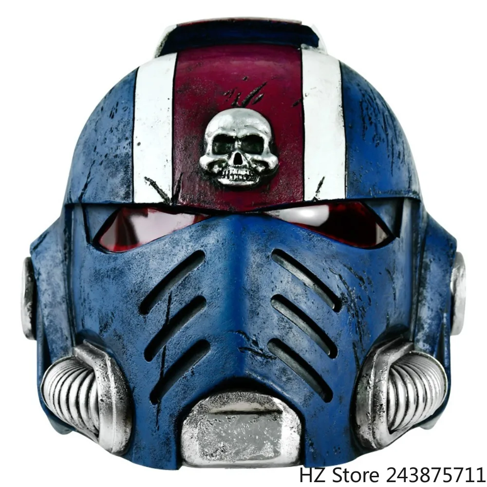 

Titus Cos Helmet Space-Marines 2 Role-Play Halloween Cosplay Mask Titus Helmet for Carnival Party Man Adult Birthday Gift TK023