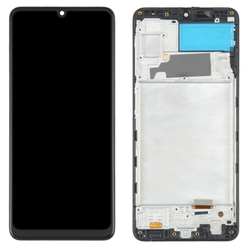 LCD Screen For Samsung Galaxy A22 4G SM-A225 OLED Material Dispaly Touch Screen Digitizer Full Assembly Replacement with Frame