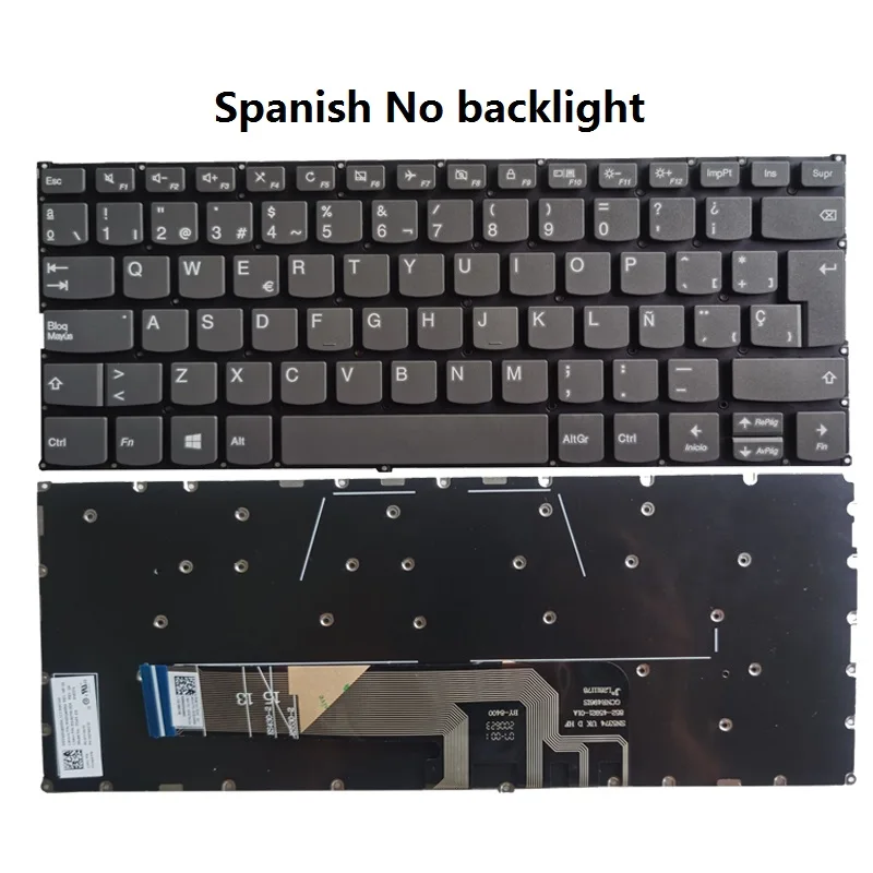 NEW For Lenovo Yoga C340-14 C340-14API C340-14IML C740-14 S740-14 C740-14IWL S740-14IIL Russian /US/UK/Spanish laptop keyboard