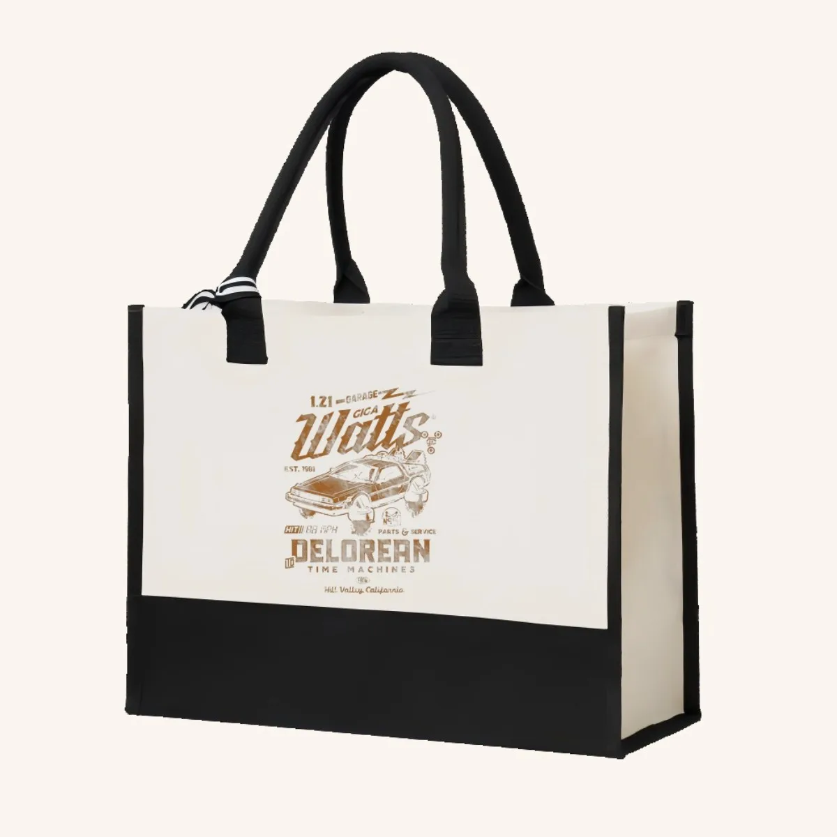 جيجا واتس المرآب 2026 وصول جديد موضة عملية واسعة قابلة لإعادة الاستخدام حمل حقيبة نمط طباعة 2 لهجة الثقيلة الكتف الكبير B