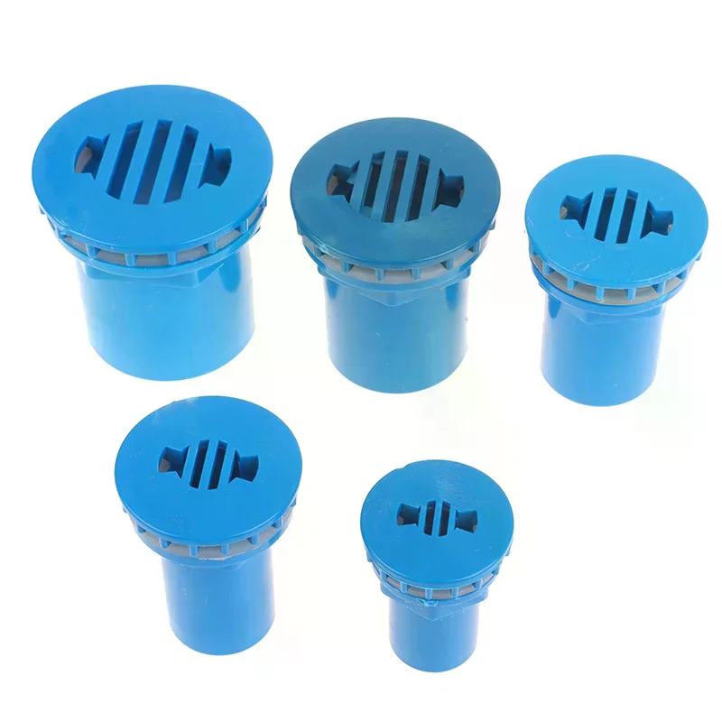 20~50mm PVC Pipe Straight Aquarium Butt Fish Tank Outlet Drainage Connector Seafood Pool Drain Fitting DIY Aquarium Tube Joints