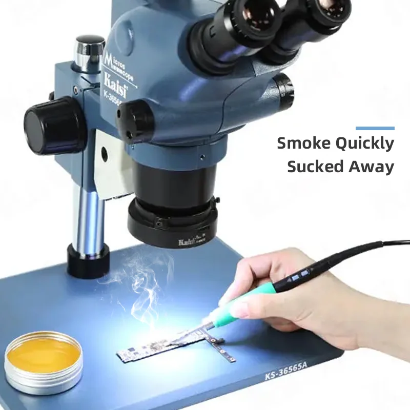 Kaisi MA-T Strong Exhaust Smoking Instrument Suitable For 7045/7050/6565 Series Microscope Adjustable Angle Smoking Instrument