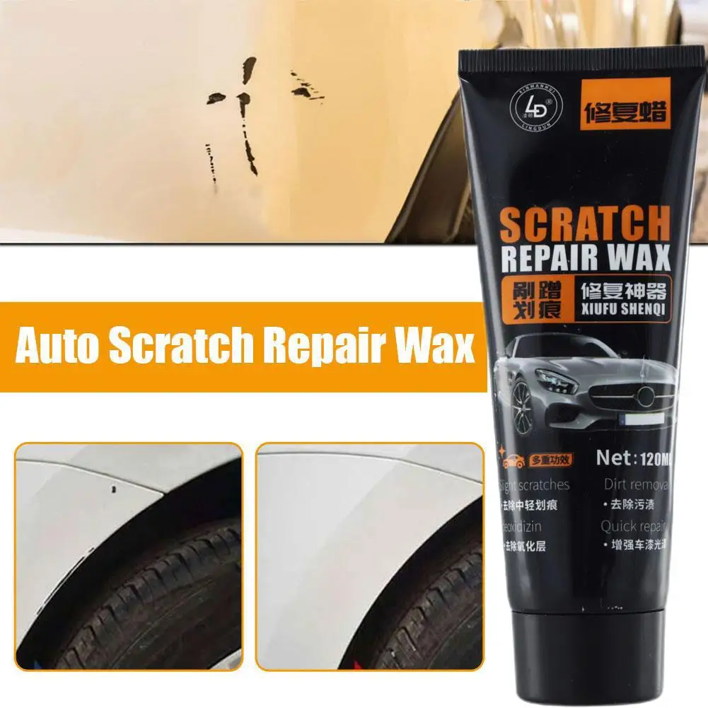 Car Scratch Repair Paste Works on All Types of Paint No Paint Outfit the Spraying Enhance original paint gloss to harm Q6T2