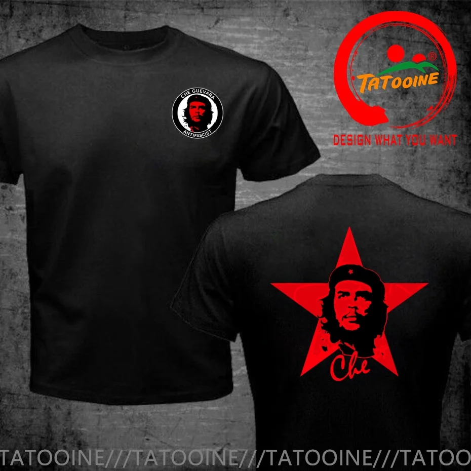Funny Design Che Guevara Revolution Kuba Cuba  SRed Doublet Men Fashion Trendy Casual Clothing Stylish Tops Tee Shirt Leisure
