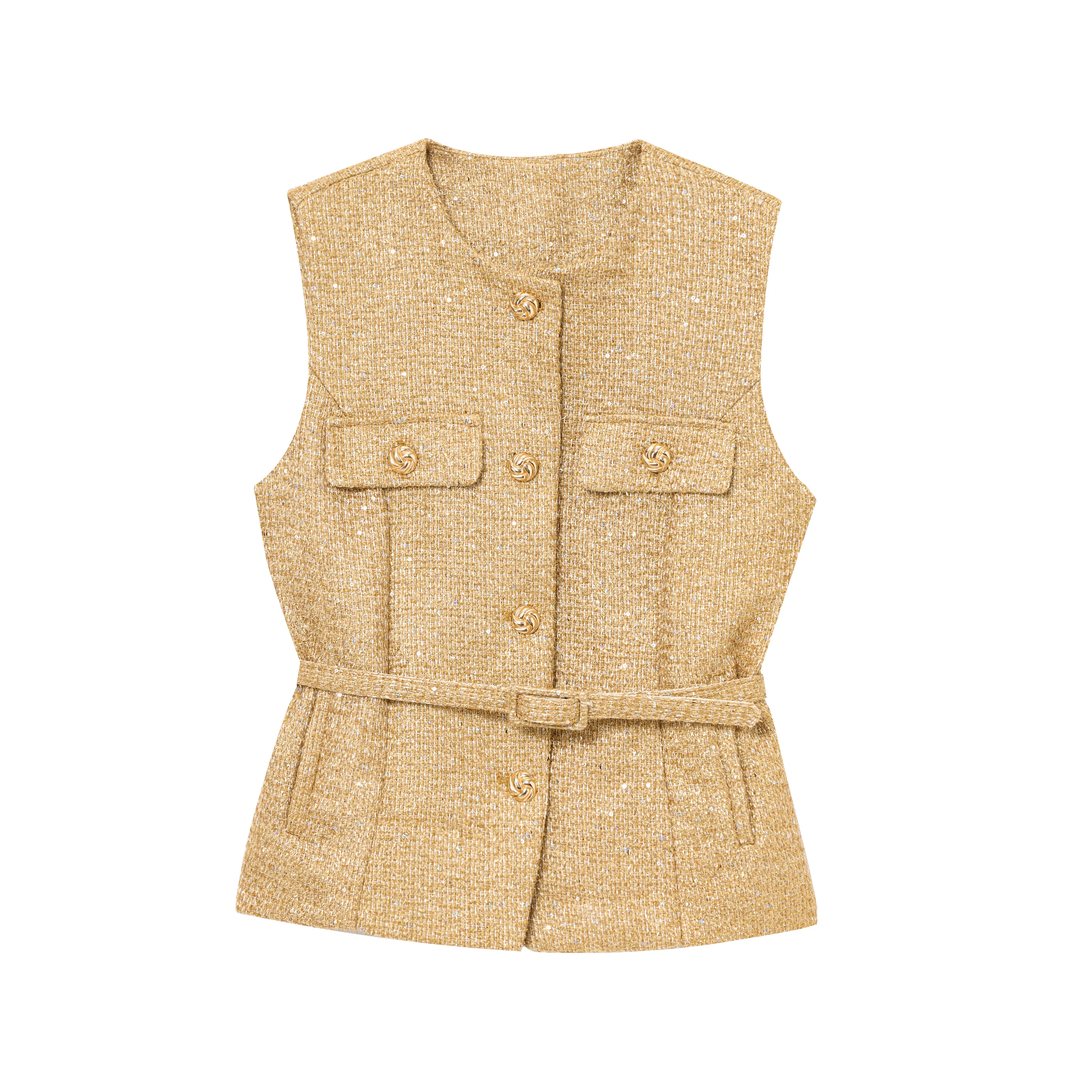 HH Tweed Vest Black M 6