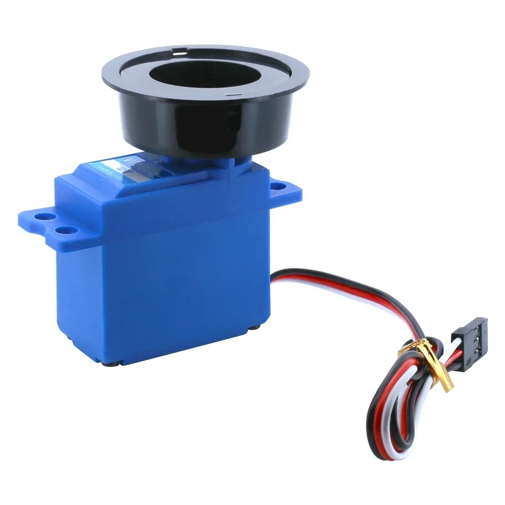 W5508-2T Servo Motor 8KG High Torque 360 Degree Metal Gear Sail Winch RC Servo 6.0V 2 Turn for IOM Class Boat Ship Model Toy