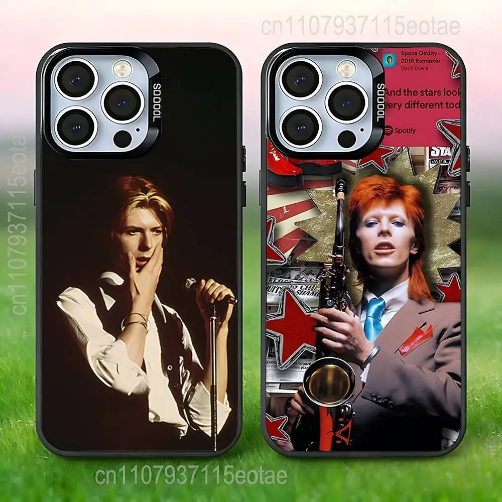 

D-David Blackstar Bowie Phone Case For iPhone 17,16,15,14,13,12,11,Pro,Max,Plus,E,Air,Mini Black Tpu IMD Cover