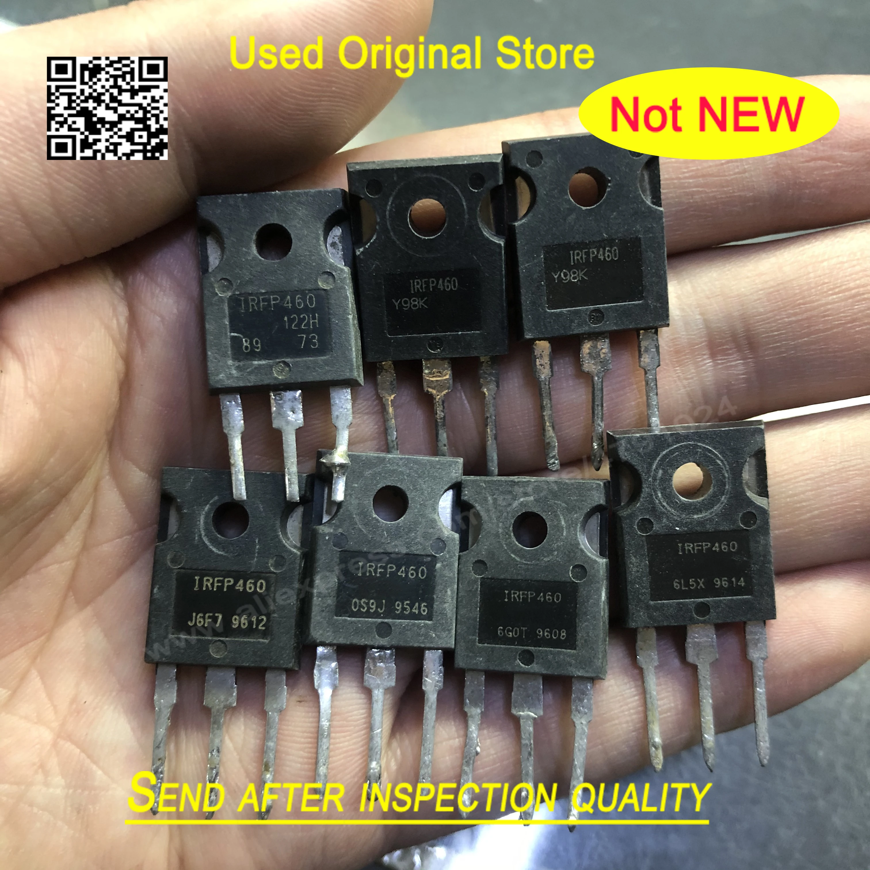 10pcs/lot IRFP460 IRFP460A IRFP460LC IRFP460Z IRFP460PBF Large chip high power MOSFET N-CH 500V 20A TO247