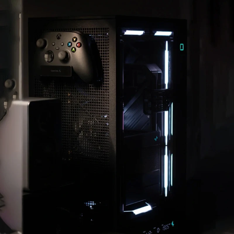 Ch270 Itx Case Digital Display Screen Compatible With 360 Water-Cooled 388 Graphics Card Matx Back Plug Atx Game Console Chassis