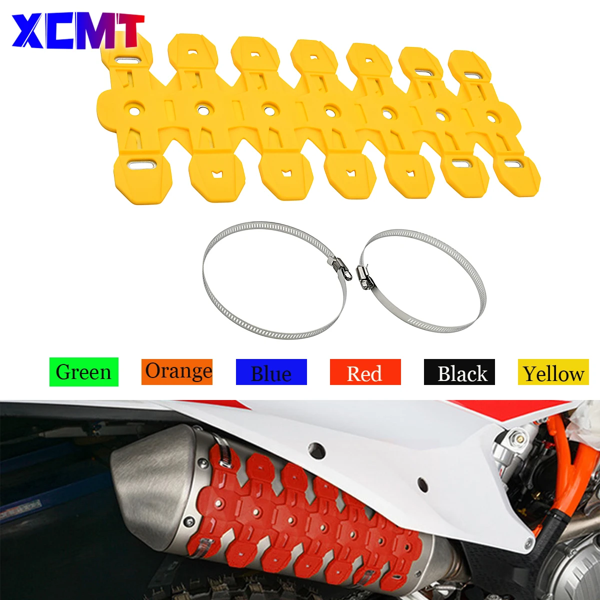 

Motorcycle Exhaust Shield Muffler Pipe Cover Protector For KTM EXC EXCF SX SXF XC XCW XCF XCWF Tpi 125 200 250 350 400 450 500