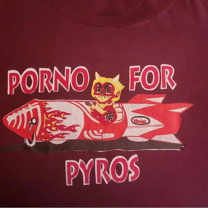 Porno For Pyros Tour Band Fan Red S 2345Xl T Shirt