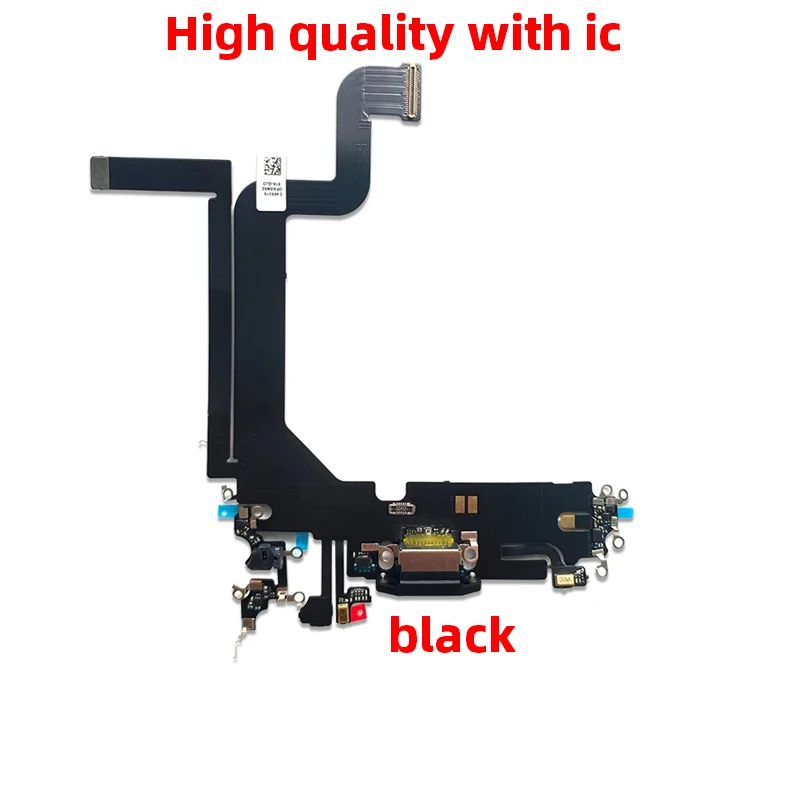 New 1:1 with IC For iphone 14 pro max 14pro max Charging Port Flex Microphone Mini USB Charger Dock Connector Repair