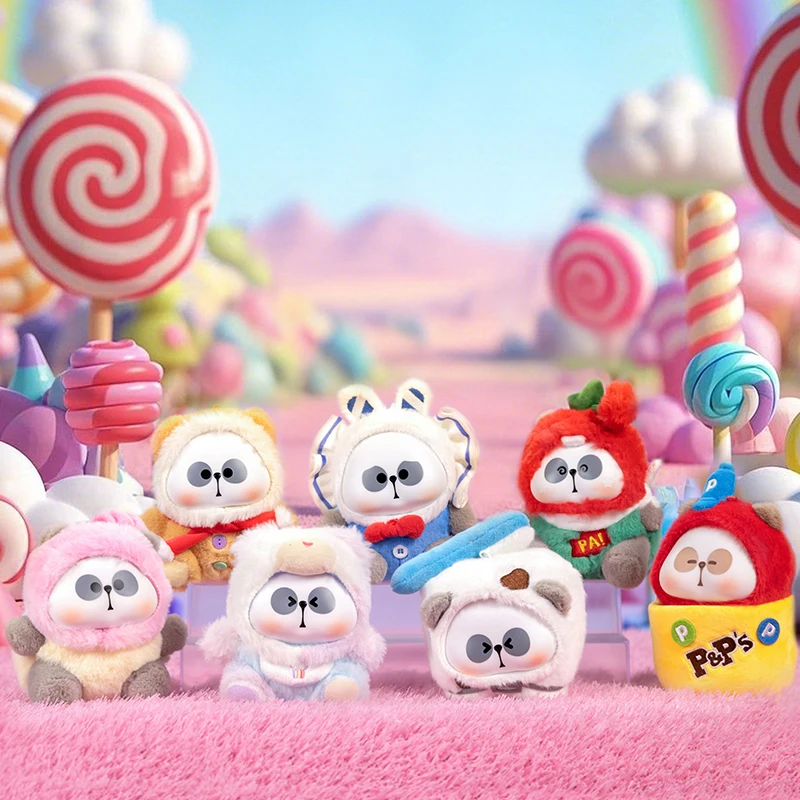 

TOYCITY Mr. PA "Panda Candy" Blind Box - Random Plush Collectible with Soothing Effect, Backpack Charm & Halloween Gift