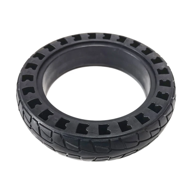 

Electric Scooter Solid Tyre Honeycomb Absorber Hollow Tire Durable Shock Tyre for Xiaomi M365 Pro Black