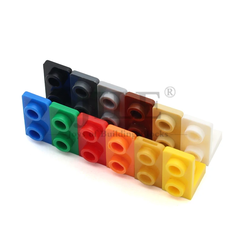 30 pièces MOC 73825 Support 1x1-1x2 blocs de construction Support inversé briques éducatives compatibles avec les jouets de Puzzle de particules de figurines