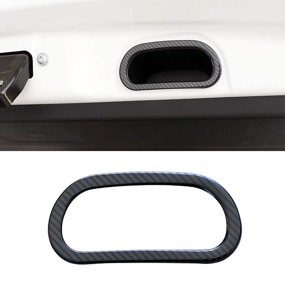 Interior Accessory For Haval Jolion 2021-2024 Car Trunk Handle Frame Trim Panel Strip Color Change Decoration Refit Sticker
