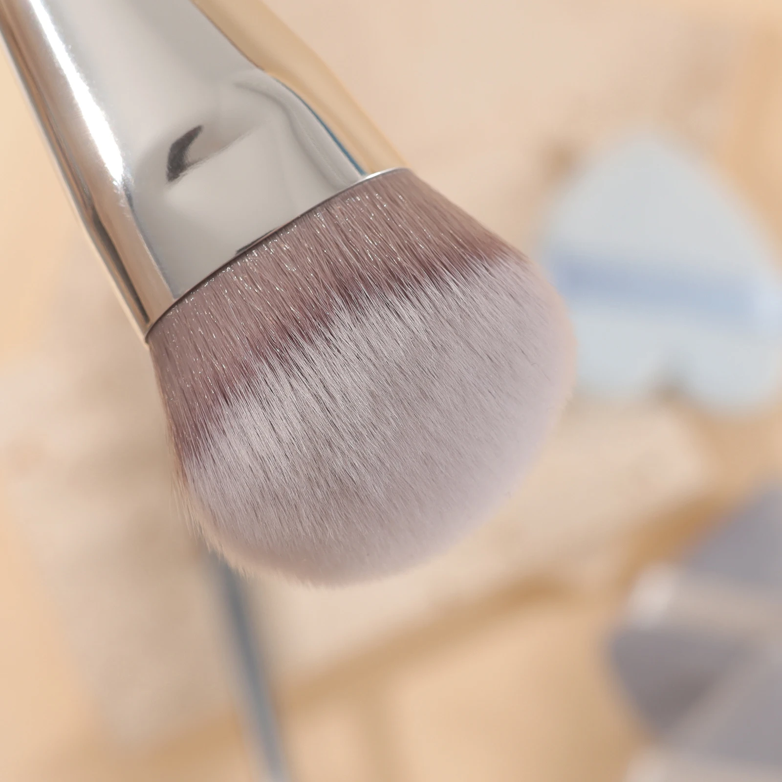 Contoured Foundation Brush Concealer Makeup Brush for Liquid and Cream Foundation ConcealerBlending