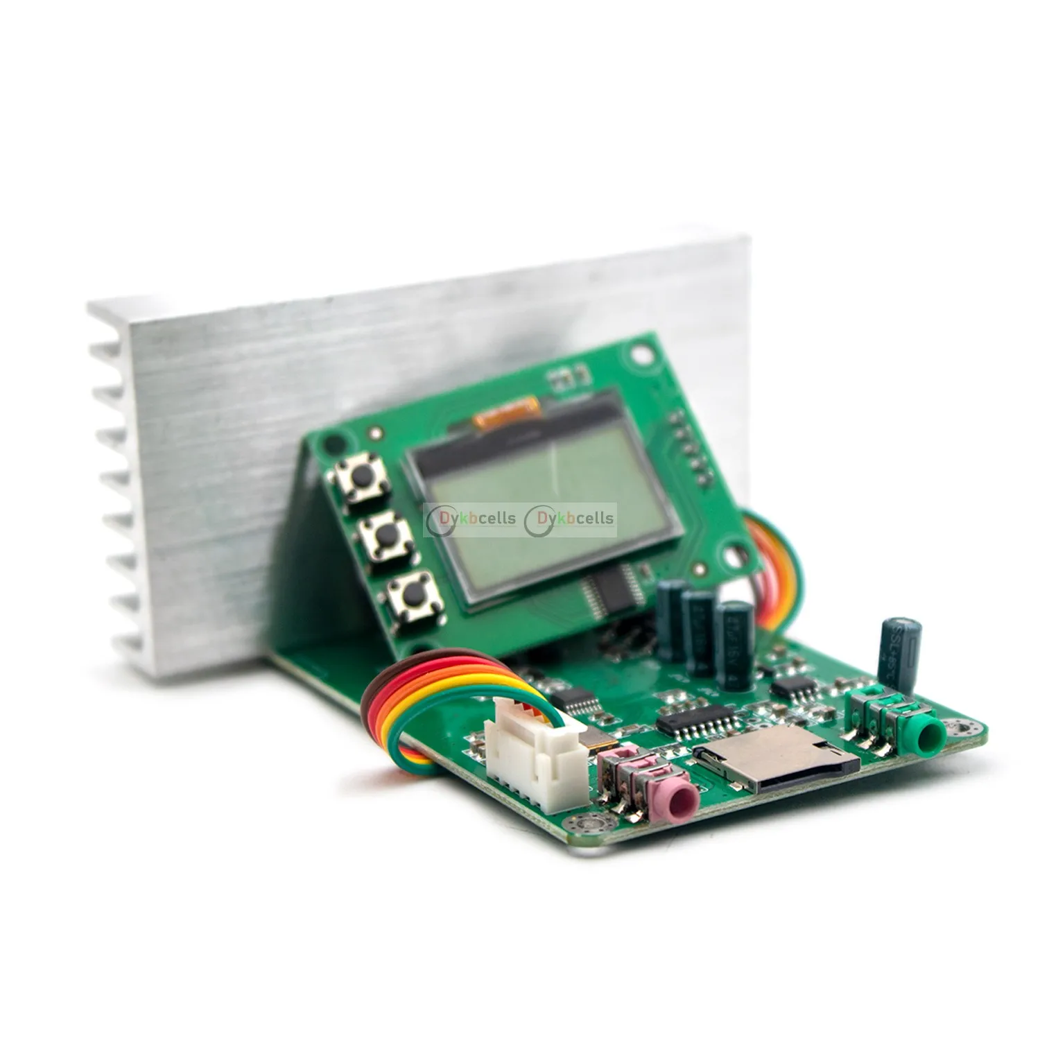 Trasmettitore FM 15W PLL audio Stereo trasmissione FM 76m-108MHz frequenza display LCD digitale ricevitore stazione Radio amplificatore prosciutto