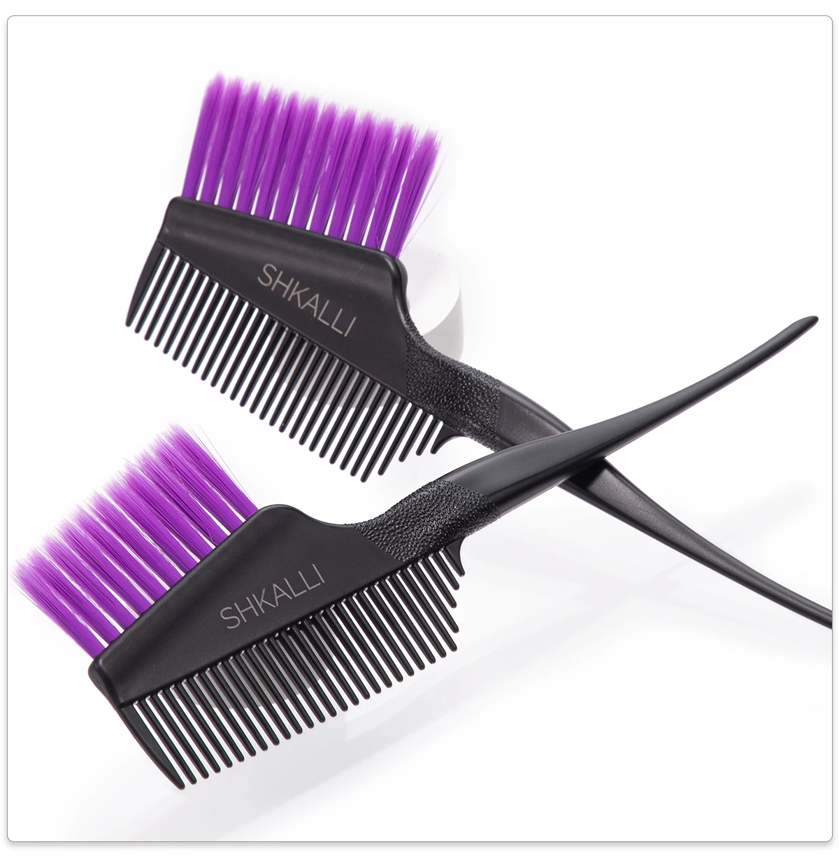 Professioneller Haarfarbkamm und Bürste für den Salon und den Heimgebrauch | Ergonomisches Kammbürsten-Hybrid-Design | Bleichmittel, Highlights, Up Tools – Detail 14