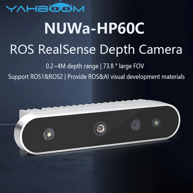 

Nuwa-HP60C ROS RealSense Глубина камеры 3D модуль датчика глубины структурированного освещения 73,8 ° ФОВ 0,2-4М Для Розового робота
